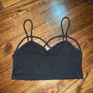 Brandy Melville Black Bralette